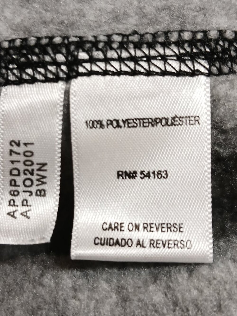 MARC NEW YORK Black & White Full Zip Herringbone Activewear jacket - Like New - Picture 11 of 11
